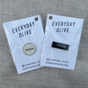 GROOM and GROOM pins with safety backs